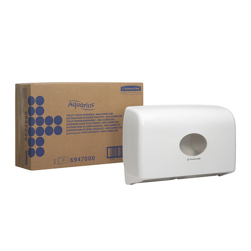 Aquarius™ 6947 Twin Mini Jumbo Toilet Tissue Dispenser (000323)